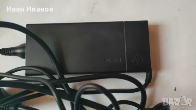 Зарядно HP 150w 4.5x3mm синя букса оригинално ,, снимка 7 - Части за лаптопи - 47816125
