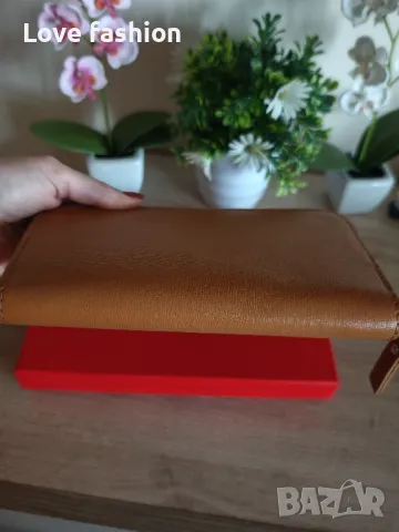 Chiara Canotti портмоне естествена кожа , снимка 5 - Портфейли, портмонета - 48084669