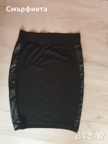 Пола с кожен мотив