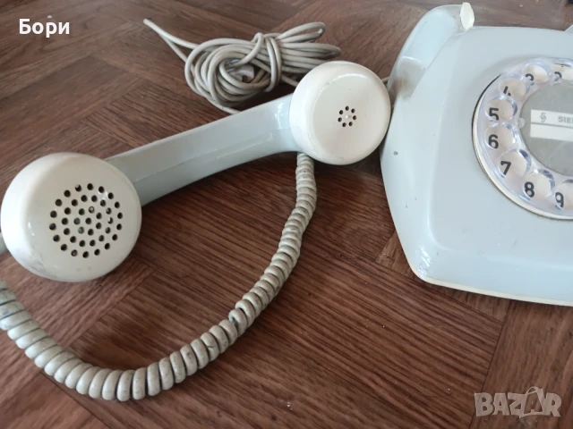SIEMENS стар телефон, снимка 3 - Стационарни телефони и факсове - 50938974