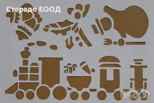 Коледни шаблони, снимка 3 - Декорация за дома - 47840700