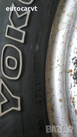 4 броя гуми YOKOHAMA Geolandar A/T-S 265/75R16 с джанти за Nissan Pathfinder / Navara d40 7JX16'', снимка 7 - Гуми и джанти - 35451992