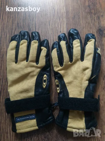 salomon mens spring gl hey 2000 - мъжки кожени ръкавици S