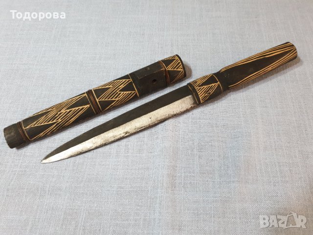 Ритуален нож,кама,кинжал, снимка 2 - Антикварни и старинни предмети - 43684419