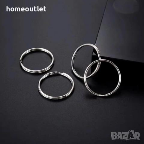 ПРОМОЦИЯ Халки за ключодържател, 100бр - B07WDWF68X, снимка 4 - Други - 52040394