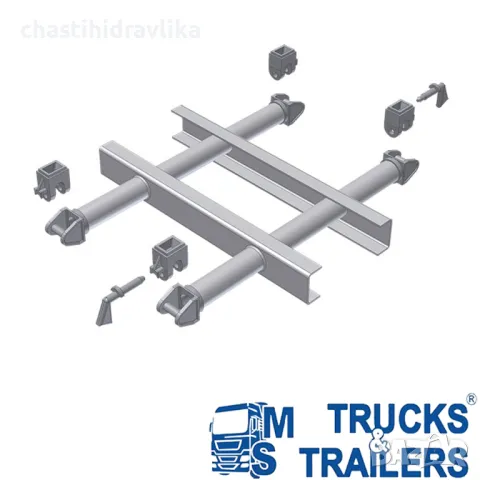 Комплект за самосвален кош до 5 тона 25300100