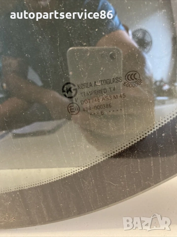 Стъкло на задната лява врата за KIA Carnival (2006–2012), снимка 2 - Части - 53202379