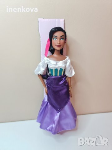 Оригинална кукла Есмералда - Парижката Света Богородица - Дисни Стор Disney store нова без кутия, снимка 7 - Кукли - 39142452