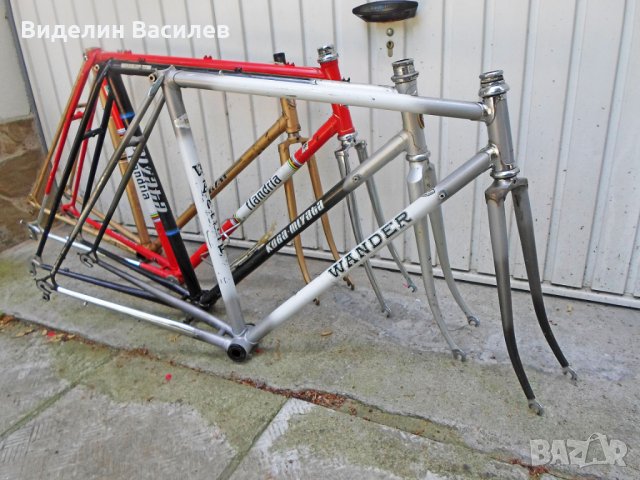 Ретро шосейни рамки, снимка 9 - Части за велосипеди - 33528137