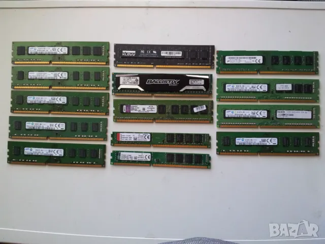 8GB DDR3 1600MHz Ram за настолен компютър 12м гаранция
