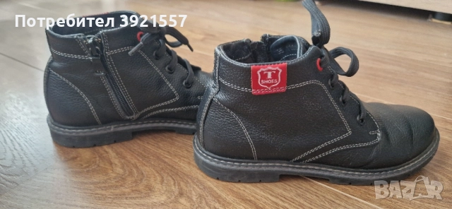 Детски обувки от естествена кожа на ,,Грация". , снимка 3 - Детски маратонки - 51665125