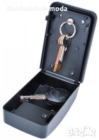 Кутия за ключове//Заключване с Код.Стомана, 8,5x13x5 см , снимка 2 - Други стоки за дома - 39852957