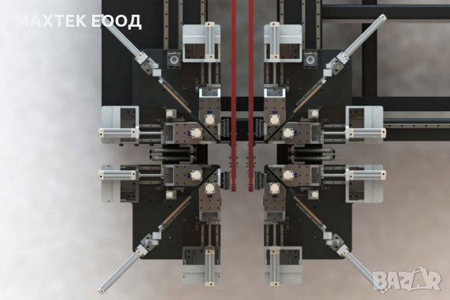 Четириглава залепваща и CNC зачистваща линия SIRIUS SN Ozcelik, снимка 2 - Други машини и части - 28012868