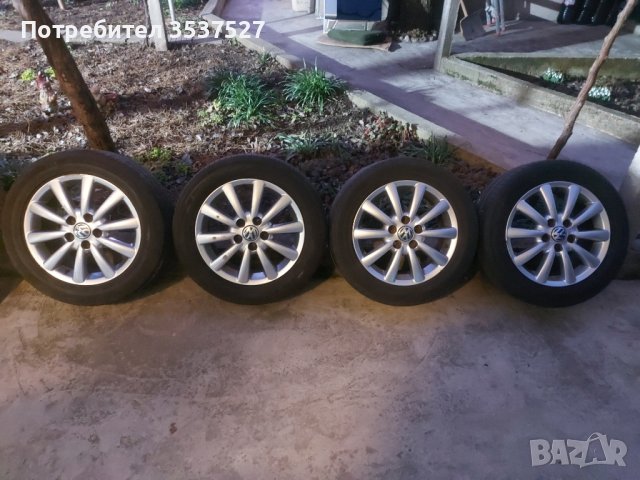 Оригинални джанти за VW с летни гуми , снимка 1