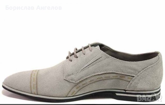 Велурени обувки N40 - чисто нови!!!! , снимка 3 - Официални обувки - 36953625