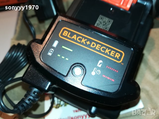 BLACK+DECKER NEW LITHIUM POWER 2201221953, снимка 10 - Винтоверти - 35526145