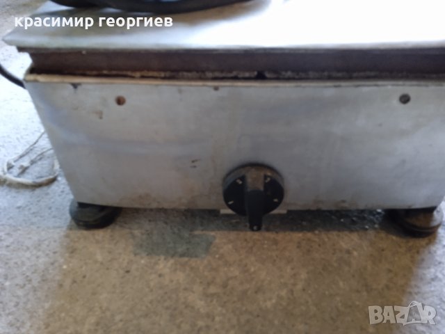 Стар (ретро) български електрически котлон, снимка 4 - Котлони - 43513888