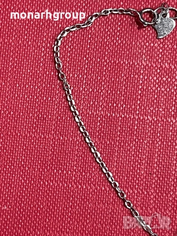 Сребърна гривна, снимка 4 - Гривни - 52743405