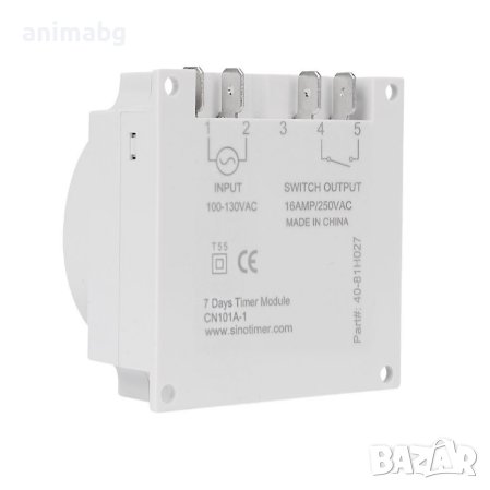 ANIMABG Превключвателят за управление на времето, CN101A, 12V захранване, снимка 7 - Друга електроника - 43840043