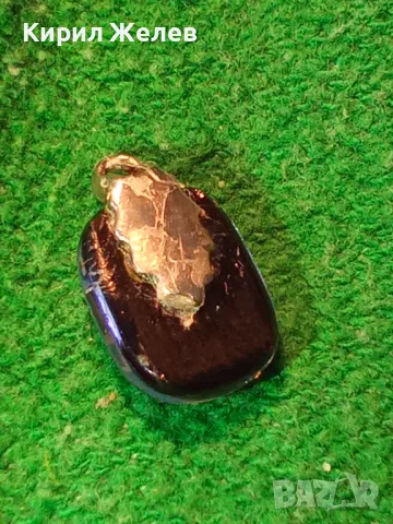 ВИНТИДЖ АРТ ПЕНДАНТ ЦВЕТНО СТЪКЛО с ПОСРЕБРЕН ДЪРЖАЧ от БЛАГОРОДНА СТОМАНА 42827, снимка 15 - Колиета, медальони, синджири - 49757662