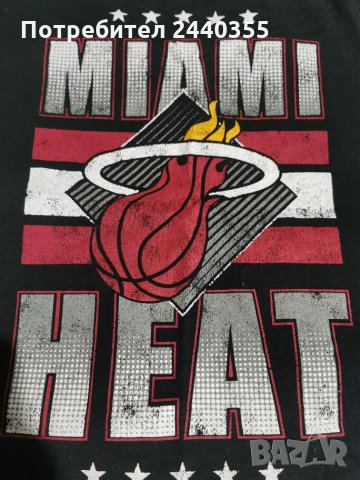 Мъжка блуза NBA Miami heat, снимка 5 - Тениски - 26751435