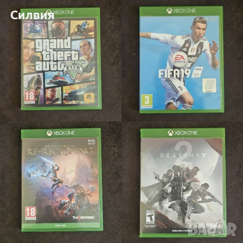 XBOX ONE 1TB Call of Duty Advanced Warfare + 2 джойстика + 4 игри PS5 PS4 PlayStation, снимка 8 - Xbox конзоли - 52389523