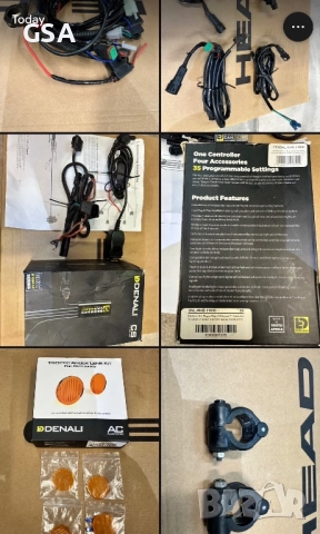 Части BMW R1250GSA 2013-2023 denali,куфари,камера,innovv,camsmart, снимка 3 - Мотоциклети и мототехника - 52030424