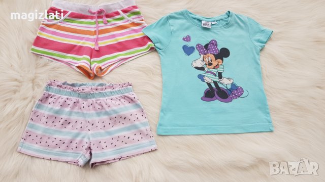 Къси панталони и тениска 3-4 години, снимка 4 - Детски къси панталони - 33272622