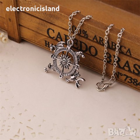 Колие Компас от Игра на тронове / Game Of Thrones Compass, снимка 8 - Колиета, медальони, синджири - 39280324