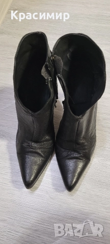 Дамски боти Естествена кожа N38 , снимка 2 - Дамски боти - 52870989
