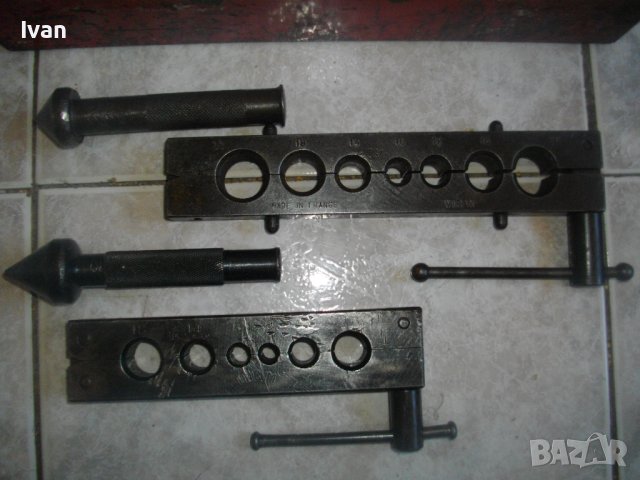 VIRAX 10-22mm/UNICUM 8-18mm-Профи Конусна Дъска За Огъване/Конуси Тръби-Тръборазширител-Франция/Герм, снимка 5 - Други инструменти - 39234284