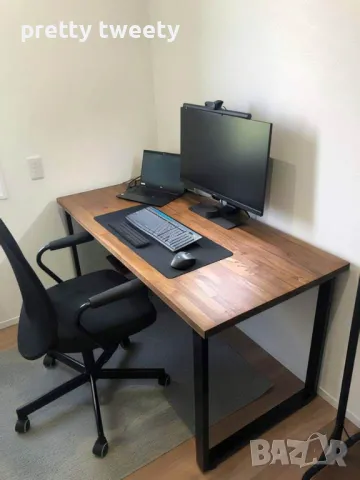 Метално бюро с дървени или ПДЧ плотове по поръчка , снимка 15 - Бюра - 48927254