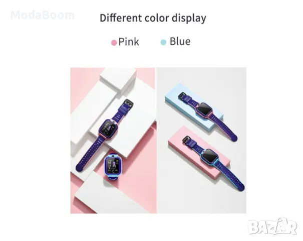 Водоустойчив детски 2G смарт часовник с вградена камера, снимка 4 - Детски - 48063867