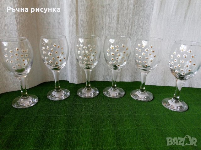 Наличен ръчно рисуван комплект с кутия, снимка 1