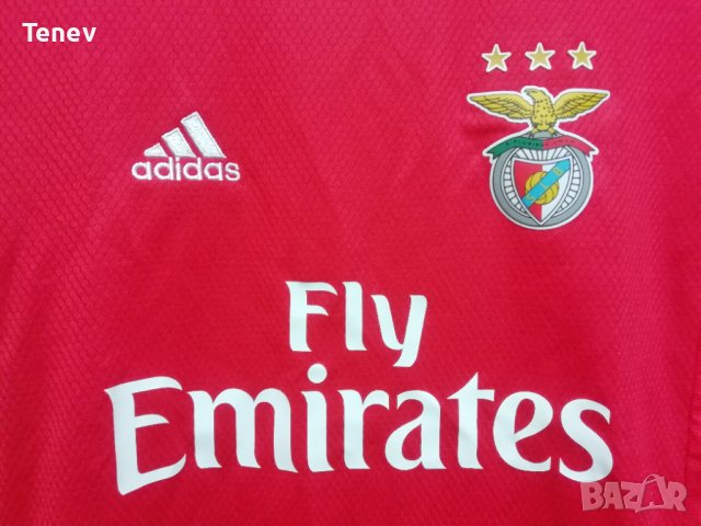 Benfica Adidas Нова оригинална детска тениска фланелка Бенфика 9-10г - 140, снимка 3 - Детски тениски и потници - 43661835