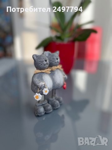 Две котенца, снимка 5 - Статуетки - 38347623