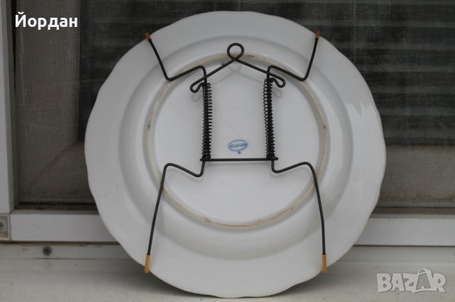 Порцеланова чиния Мейсен, снимка 7 - Чинии - 37074695