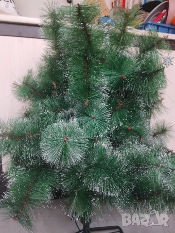 Голяма Гъста Коледна Елха със стабилна метална стойка, снимка 3 - Декорация за дома - 52627948
