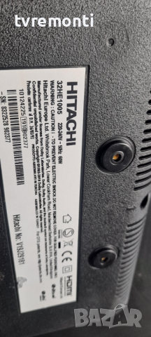 оригинална стойка телевизор Hitachi модел 32HE1005, снимка 5 - Стойки, 3D очила, аксесоари - 36475804