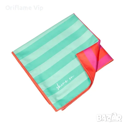 Плажна кърпа Sunset Beach+подарък, снимка 2 - Хавлиени кърпи - 49935307