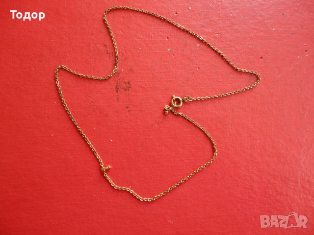 Позлатена верижка колие Amerik 9, снимка 5 - Колиета, медальони, синджири - 53051188