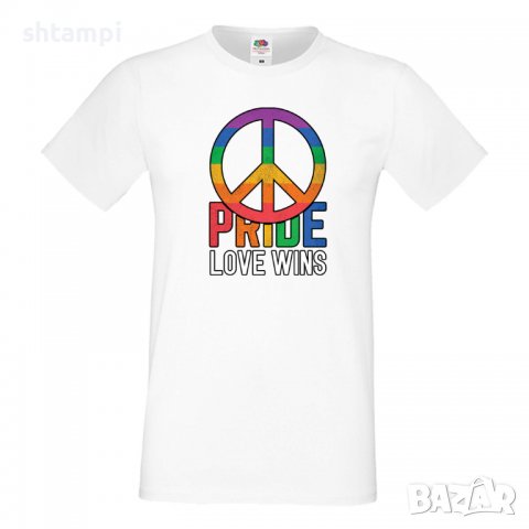 Мъжка тениска Pride Love Always Win multicolor Празник.Повод,Изненада, снимка 13 - Тениски - 37104998