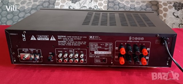 Японски транзисторен стерео ресивър Denon DRA-325R, снимка 7 - Ресийвъри, усилватели, смесителни пултове - 43568357