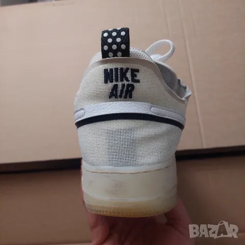 маратонки Nike Air Force 1 React 'White Sail Black' номер 44 ,5, снимка 8 - Маратонки - 49787305