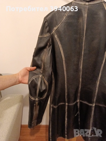 Дамско кожено яке Vera Pelle , снимка 5 - Якета - 52889265