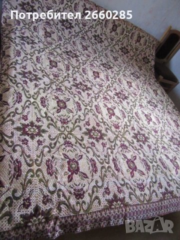 НОВА ВЪЛНЕНА ТЪКАНА ПОКРИВКА ЗА СПАЛНЯ, снимка 4 - Покривки за легло - 36840560