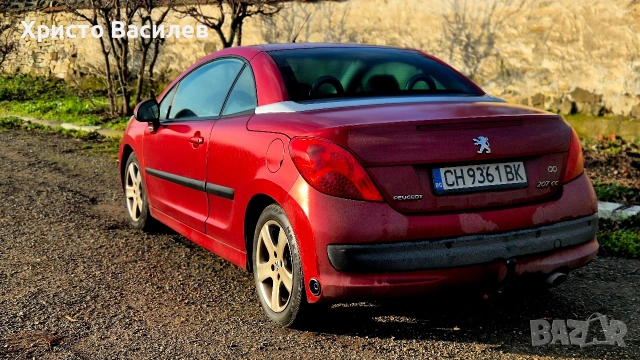 Peugeot 207cc 1.6i газ /бензин автомат., снимка 3 - Автомобили и джипове - 53025001