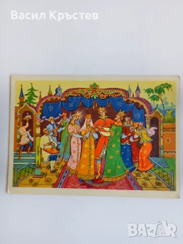 Картички 17 бр., СССР, - Приказка, архитектурни сгради, картини, 60-80 г.