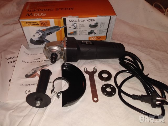 Ъглошлайф ferros tools карбофлекс,ракета