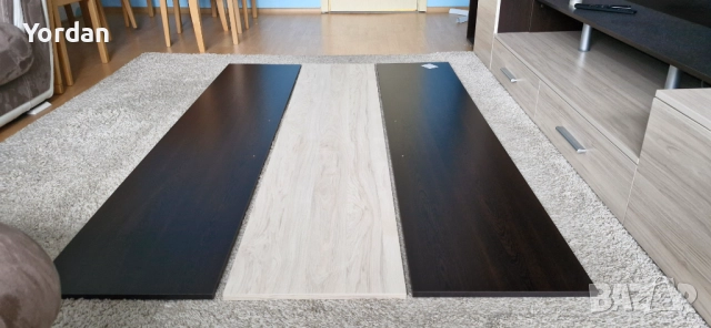 Вратички за гардероб, 185x39cм, ПДЧ 15 мм венге/светъл рокфорд хикори, снимка 15 - Гардероби - 46226255